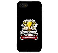Carcasa para iPhone SE (2020) / 7/8 "El Trabajo en Equipo GANA Campeonatos, Equipo, Ganador