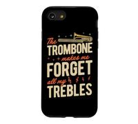Carcasa para iPhone SE (2020) / 7/8 El trombón me Hace Olvidar Todos mis Agudos