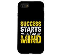 Carcasa para iPhone SE (2020) / 7/8 Emprendedor Motivacional Diciendo Que el éxito Comienza en la Mente