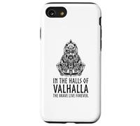 Carcasa para iPhone SE (2020) / 7/8 En Valhalla los Valientes Viven para Siempre - Odin Viking Mythology
