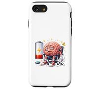 Carcasa para iPhone SE (2020) / 7/8 Energía Mental Divertida de batería Cerebral Baja