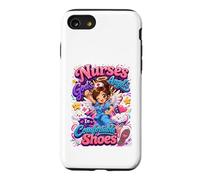 Carcasa para iPhone SE (2020) / 7/8 Enfermeras Ángeles De Dios En Zapatos Cómodos Anime Lindo RN