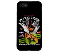 Carcasa para iPhone SE (2020) / 7/8 Enjoy Cool Funny Tiger Flying Cartoon, Wild Tiger Graphic
