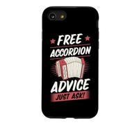 Carcasa para iPhone SE (2020) / 7/8 Entrenador de Instructor de acordeón Consejos gratuitos sobre acordeón Solo pregunte
