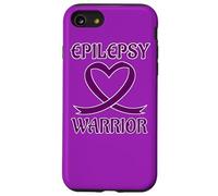 Carcasa para iPhone SE (2020) / 7/8 Epilepsy Warrior Purple Heart Ribbon Awareness