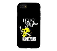 Carcasa para iPhone SE (2020) / 7/8 Es Curioso Que encontré Este Chiste de papá con húmero, Perro y Huesos esqueléticos