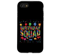 Carcasa para iPhone SE (2020) / 7/8 Escuadrón de cumpleaños Maestro Constructor de Ladrillos Edificio de Ladrillos