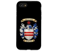 Carcasa para iPhone SE (2020) / 7/8 Escudo de Armas de la Familia Martin e Historia de Apellidos