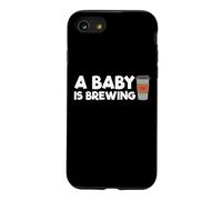 Carcasa para iPhone SE (2020) / 7/8 Esperando Madre Un Bebé Está Preparando Café Divertido Embarazo