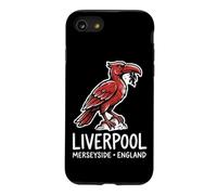 Carcasa para iPhone SE (2020) / 7/8 Estampado de hígado con Estampado de pájaro en Tinta galvanizada de Liverpool Merseyside, Inglaterra