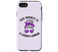 Carcasa para iPhone SE (2020) / 7/8 Este Badass ES UN Guerrero DE SJOGREN Purple Ribbon Meme