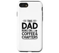 Carcasa para iPhone SE (2020) / 7/8 Este papá Corre en café y capítulos Leyendo Padre