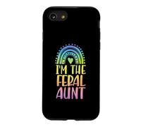 Carcasa para iPhone SE (2020) / 7/8 Estética de corazón arcoíris Boho I'm The Feral Aunt