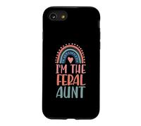 Carcasa para iPhone SE (2020) / 7/8 Estética de corazón arcoíris Boho I'm The Feral Aunt