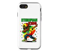Carcasa para iPhone SE (2020) / 7/8 Estilo Rey etíope Dab con Colores Nacionales para niños y niños