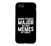 Carcasa para iPhone SE (2020) / 7/8 Estudios de Medios Comunicación Mayor por Día Memes Noche Periodismo Alfabetización