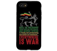 Carcasa para iPhone SE (2020) / 7/8 Everywhere IS War Discurso Haile Selassie León Judá Reggae