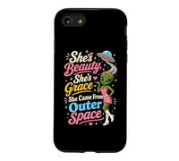 Carcasa para iPhone SE (2020) / 7/8 Extraterrestre Gracioso Ella es la Belleza Que Vino de la Dama del Espacio Exterior
