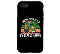 Carcasa para iPhone SE (2020) / 7/8 Fácilmente distraído por Duendes, Camiseta de Duende de San Patricio