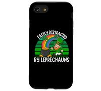 Carcasa para iPhone SE (2020) / 7/8 Fácilmente distraído por Duendes, Camiseta de Duende de San Patricio
