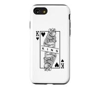 Carcasa para iPhone SE (2020) / 7/8 Fancy Rat Lover King of Hearts Funny Pet Roedor Pop Art