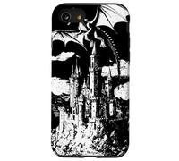Carcasa para iPhone SE (2020) / 7/8 Fantasía Oscura Vintage gótico Castillo dragón Mito Guay