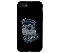 Carcasa para iPhone SE (2020) / 7/8 Fantásticos Tonos de Estilo Rock Roll Retro Tipo Dinosaurio T-Rex