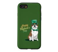 Carcasa para iPhone SE (2020) / 7/8 Feliz Día de San Patricio Boston Terrier Día de San Patricio