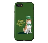 Carcasa para iPhone SE (2020) / 7/8 Feliz Día de San Pawtrick - Akita Día de San Patricio Paw