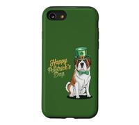 Carcasa para iPhone SE (2020) / 7/8 Feliz Día de San Pawtrick Día de San Bernardo Día de San Patricio