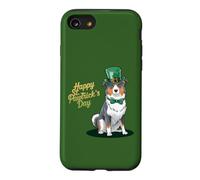 Carcasa para iPhone SE (2020) / 7/8 Feliz Día de San Pawtrick Pastor Australiano Día de San Patricio