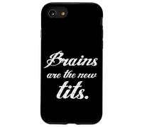 Carcasa para iPhone SE (2020) / 7/8 Feminismo Brains Are The New Tits Divertido Regalo Feminista