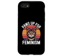Carcasa para iPhone SE (2020) / 7/8 Feminismo Retro Gato Feminista Poder
