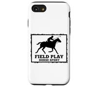 Carcasa para iPhone SE (2020) / 7/8 Field Play Polo Horse Rider Emblema Ecuestre