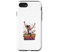 Carcasa para iPhone SE (2020) / 7/8 Finish Line Chaser Running Motivación Atleta Diseño