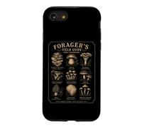 Carcasa para iPhone SE (2020) / 7/8 Forager's Field Guide Setas comestibles Vintage Botanical