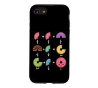 Carcasa para iPhone SE (2020) / 7/8 Fracciones de Dona Humor matemático para Profesores, Estudiantes, niños