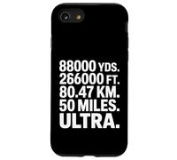 Carcasa para iPhone SE (2020) / 7/8 Funny 50 Miles Ultra Running Diciendo 88000 Yardas