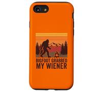 Carcasa para iPhone SE (2020) / 7/8 Funny Bigfoot Agarró Mi Wiener Retro Camping Hot Dogs Humor
