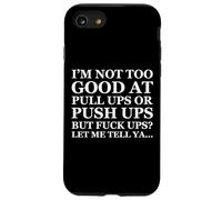 Carcasa para iPhone SE (2020) / 7/8 Funny Dad Joke Adult Father's Day Pushups & Pullups Failure