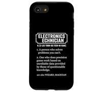 Carcasa para iPhone SE (2020) / 7/8 Funny Electronics Technician Dictionary Definition