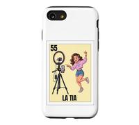 Carcasa para iPhone SE (2020) / 7/8 Funny Mexican Design for Aunt - La Tia Influencer