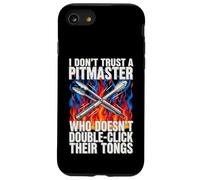 Carcasa para iPhone SE (2020) / 7/8 Funny Pitmaster BBQ Grilling Double Click Tongs