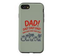Carcasa para iPhone SE (2020) / 7/8 Funny Raccoon Dad Yelling Raccoons Father's Day