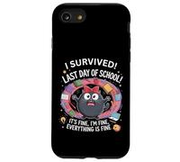 Carcasa para iPhone SE (2020) / 7/8 Funny Teacher I Survived Last Day of School 2025 Está Bien