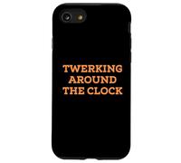 Carcasa para iPhone SE (2020) / 7/8 Funny Twerking Around The Clock Silly Dance Anti-Work Joke