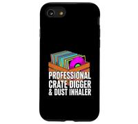 Carcasa para iPhone SE (2020) / 7/8 Funny Vinyl Record Collector Crate Digger Dust Inhaler