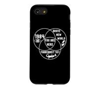 Carcasa para iPhone SE (2020) / 7/8 Funny You Are Here Diagrama de Venn Distópico Profesor de Inglés W