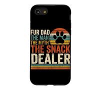Carcasa para iPhone SE (2020) / 7/8 Fur Dad The Man The Myth The Snack Dealer Retro Dog Parent