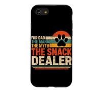 Carcasa para iPhone SE (2020) / 7/8 Fur Dad The Man The Myth The Snack Dealer Retro Dog Parent